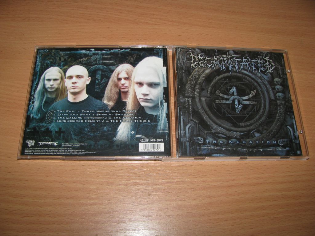 DECAPITATED - The Negation   (2004 Earache 1st press,UK) - фото фото фото 0