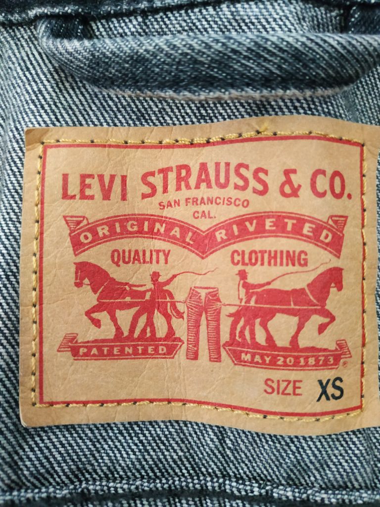 Куртка джинсова жіноча LEVIS p-p XS - фото фото фото 10