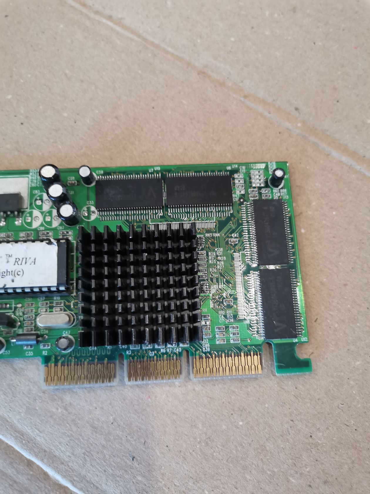 Видеокарта NVIDIA Riva TNT2 M64 33mb AGP VGA - фото фото фото 3