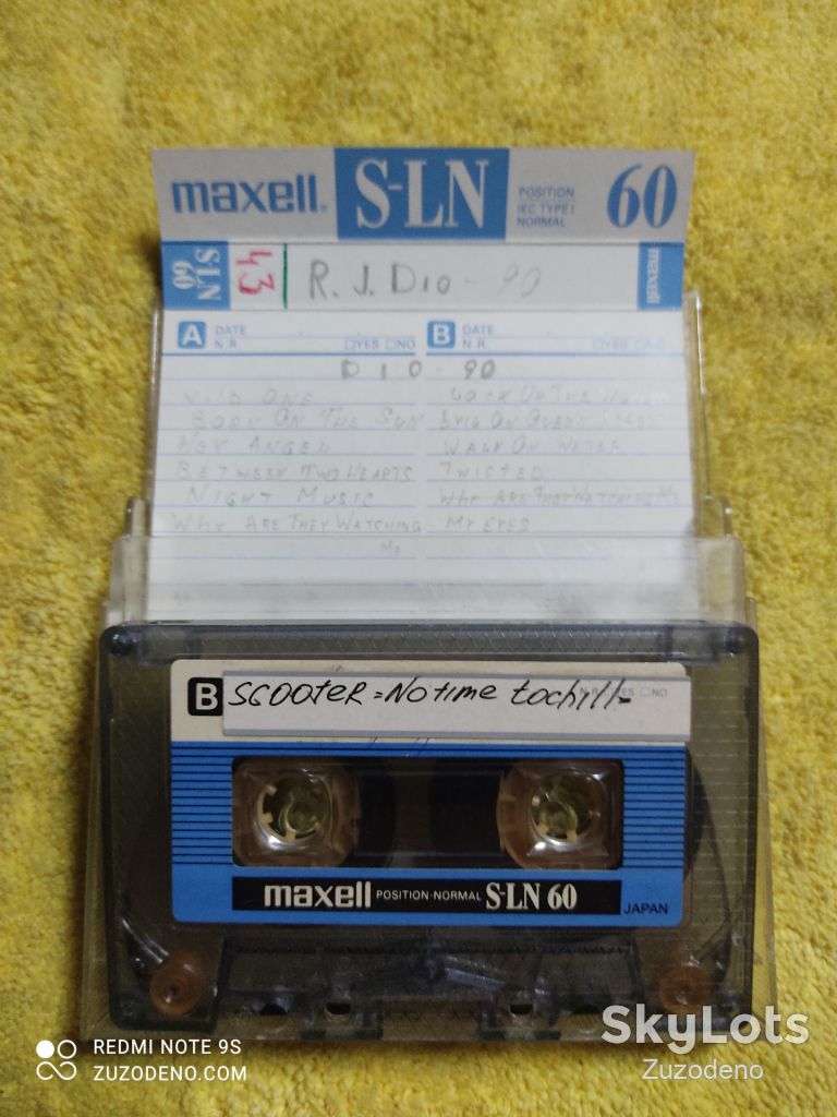 Б/У Аудио кассетa MAXELL S-LN 60 - фото фото фото 2