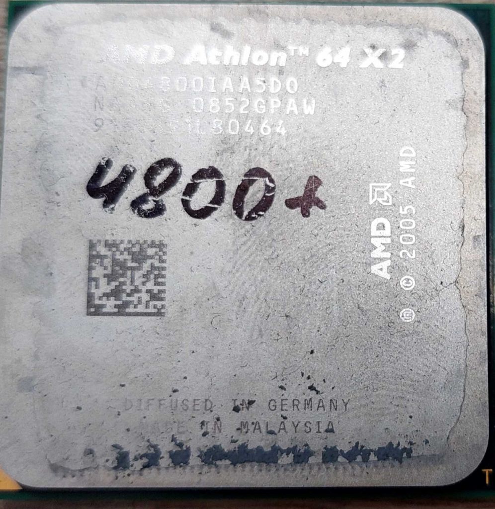 Процесор AMD Athlon 64 X2 4800+ ADO4800IAA5DO 2.50GHz Socket AM2 - фото фото фото 0