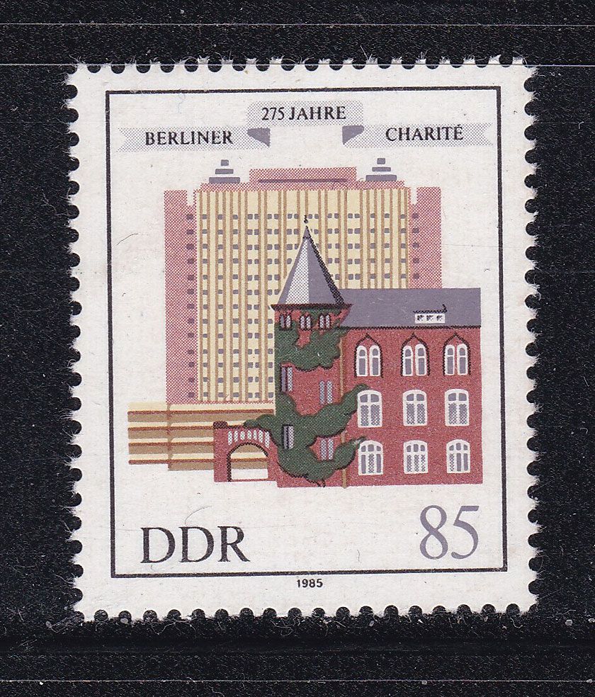 Германия  ГДР / DDR  1985 г  MNH - - архитектура - фото фото фото 0