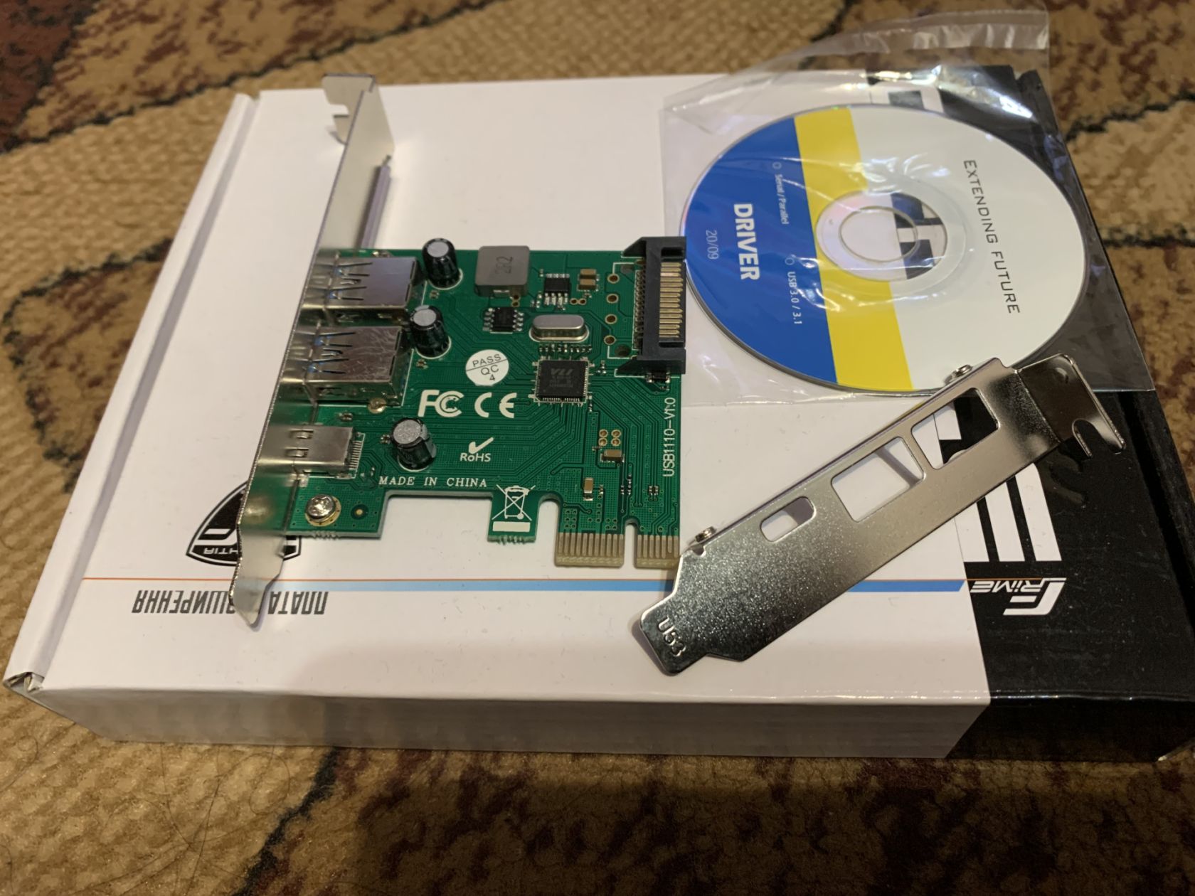 Контроллер USB 3.1 SPCR-03 PCI-e, 2xUSB-A + 1xType-C - фото фото фото 0