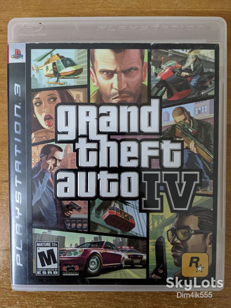 Диск с игрой Grand Theft Auto IV для PlayStation3 - фото фото фото 0