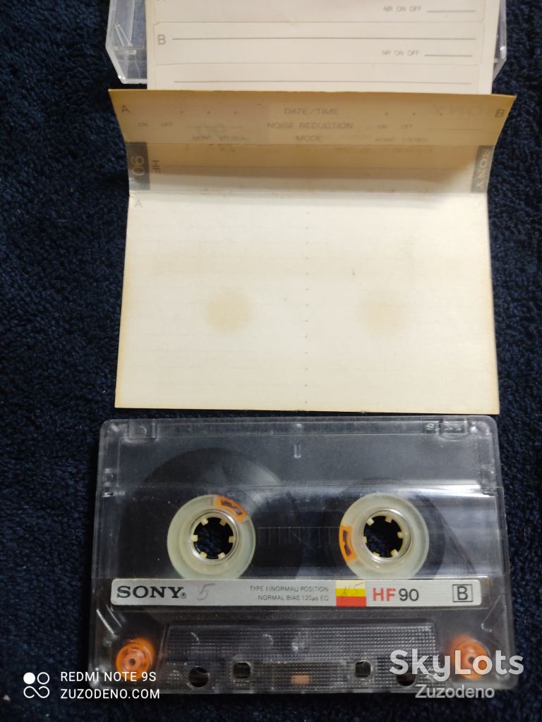 Б/У Аудио кассета SONY  HF90 - фото фото фото 2