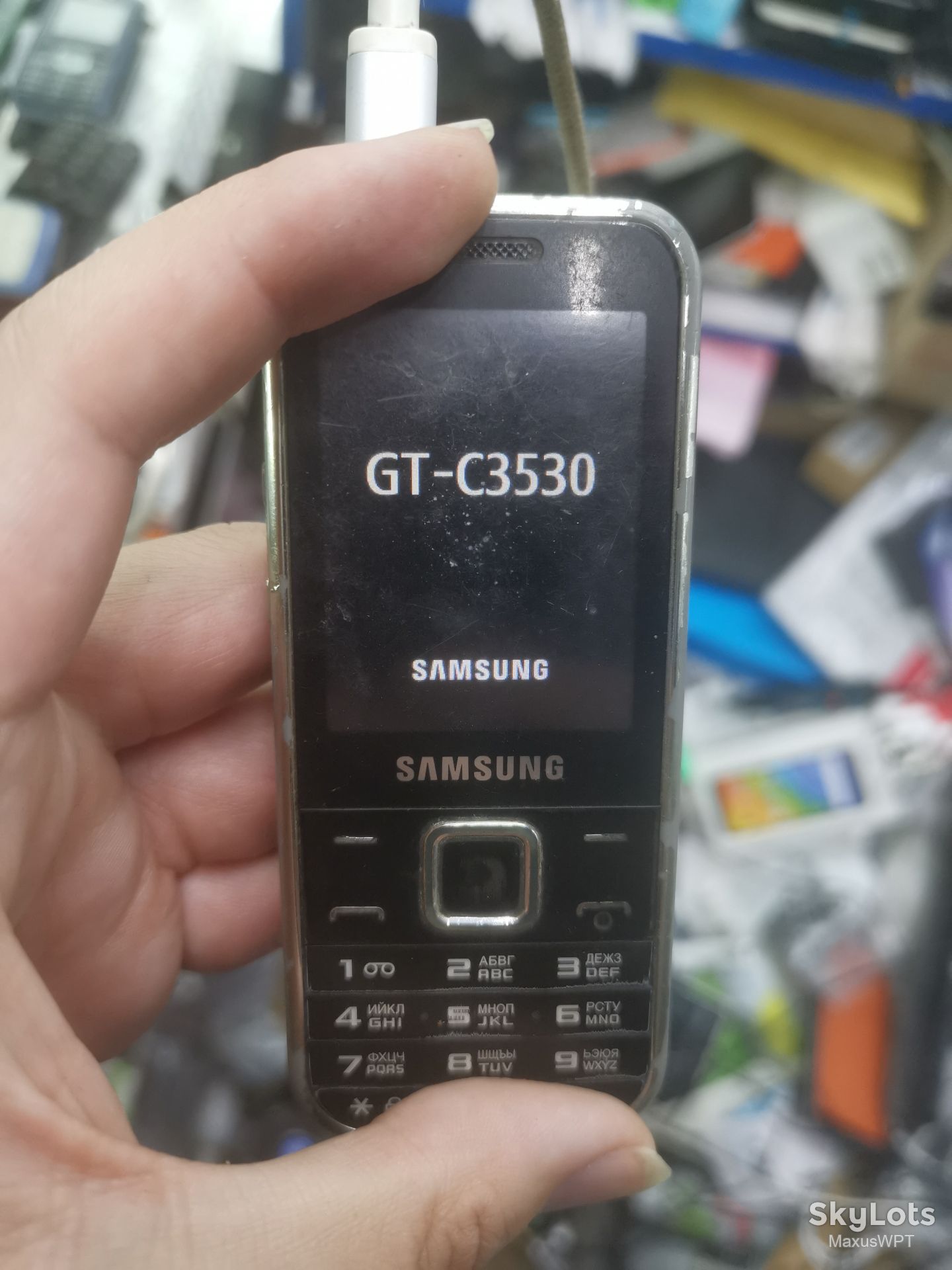 #1007 Sklad samsung c3530 3530 silver 1 - фото фото фото 1