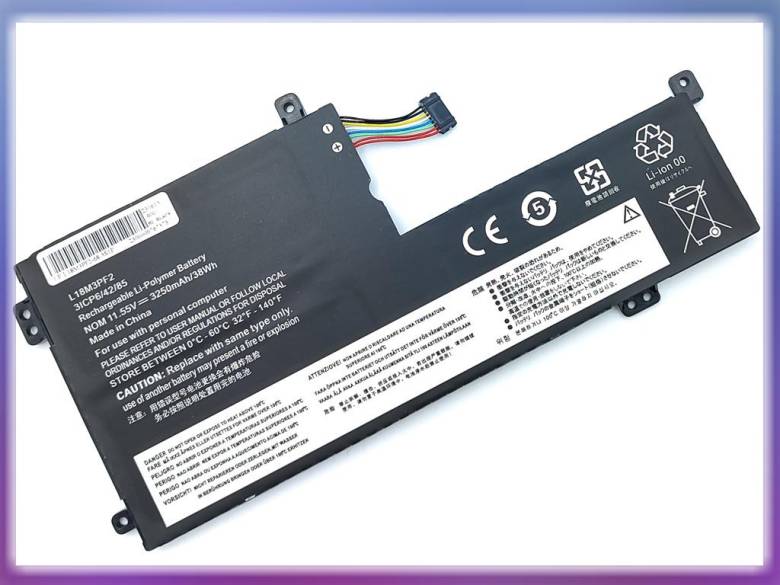 Батарея L18M3PF2 для Lenovo IdeaPad L340-15API, L340-15IWL, V340-17IWL, L340-17API (L18D3PF1 L18L3PF - фото фото фото 0