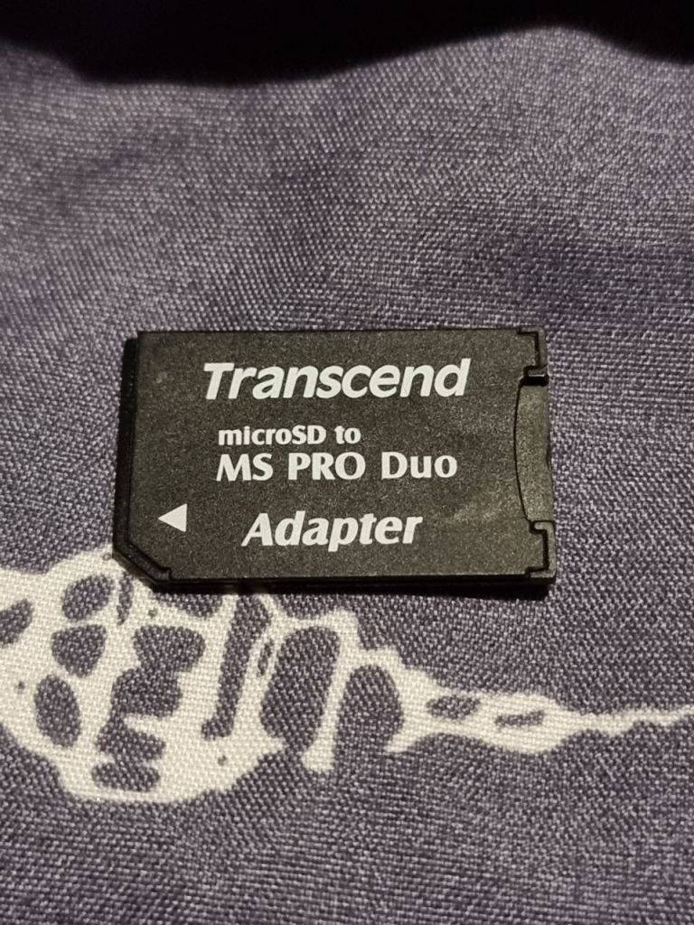 Нерабочий адаптер microsd -> memory stick pro duo transcend переходник - фото фото фото 0