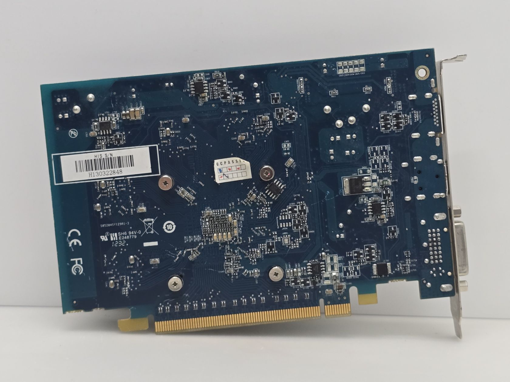 Відеокарта HIS Radeon HD 7750 1GB  (1GB,GDDR5,128 Bit,HDMI,PCI-Ex,Б/у) - фото фото фото 3