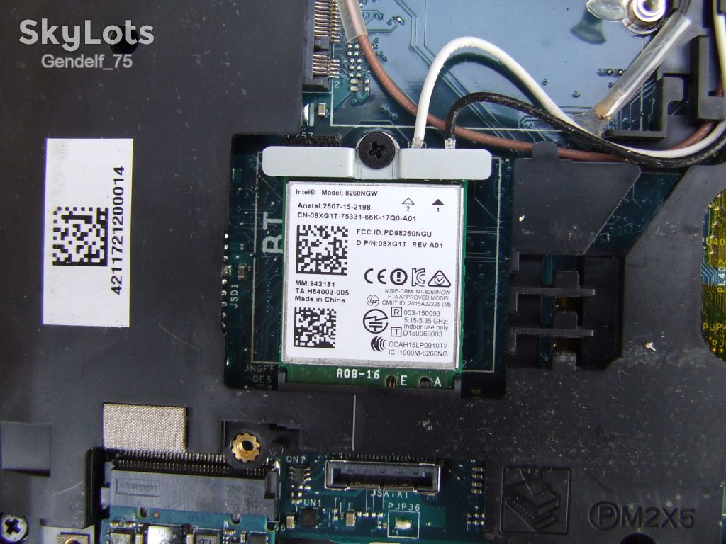 Модуль WI-FI Intel 8260NGW от Dell E5470/bluetooth - фото фото фото 3