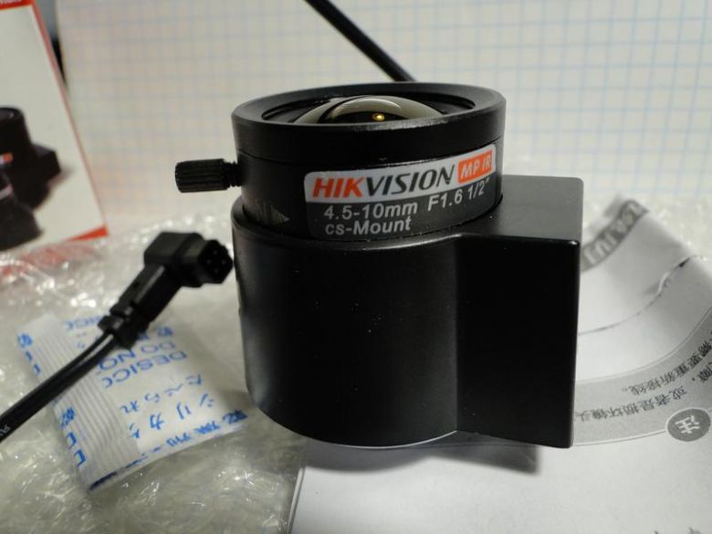 Объектив Hikvision HV4510D-MPIR  новый - фото фото фото 0