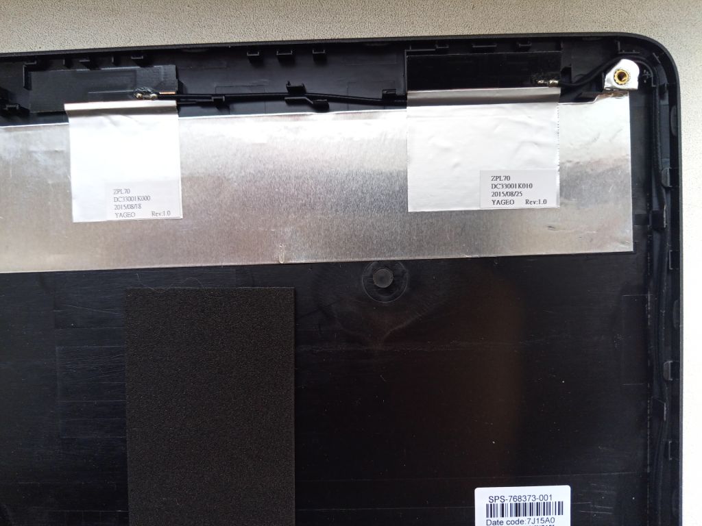 Б/У Кришка матриці без рамки на HP ProBook 470 G2 - фото фото фото 3
