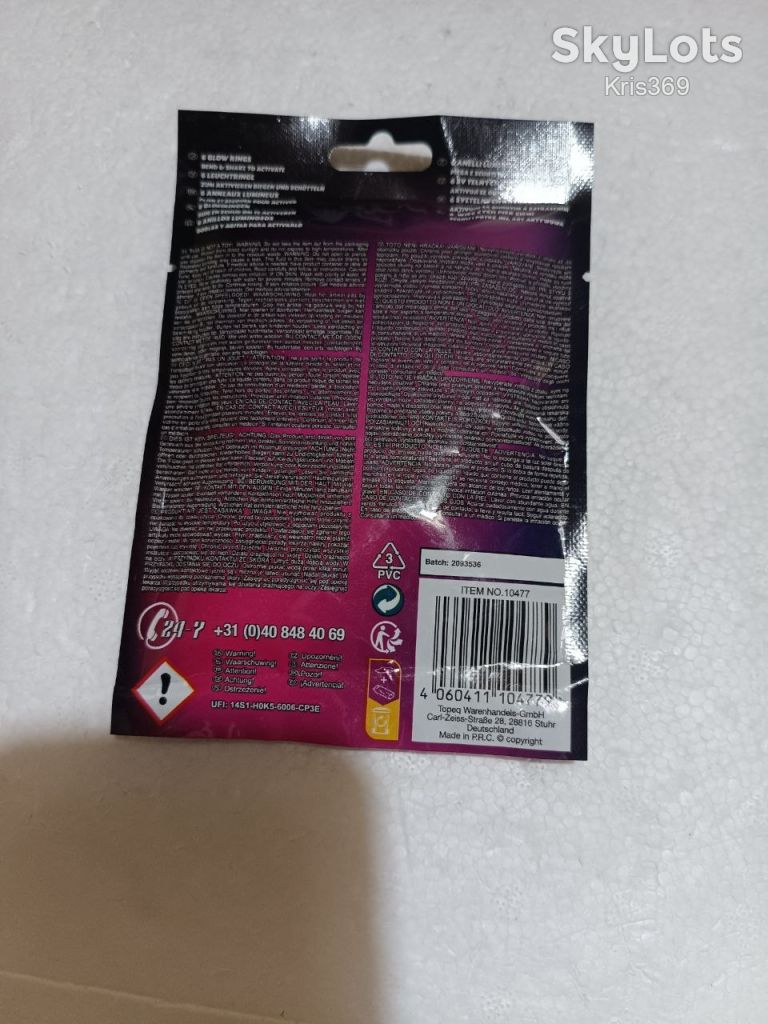 Набір світних кілець у темряві Glow Rings  (6 шт.) - фото фото фото 2
