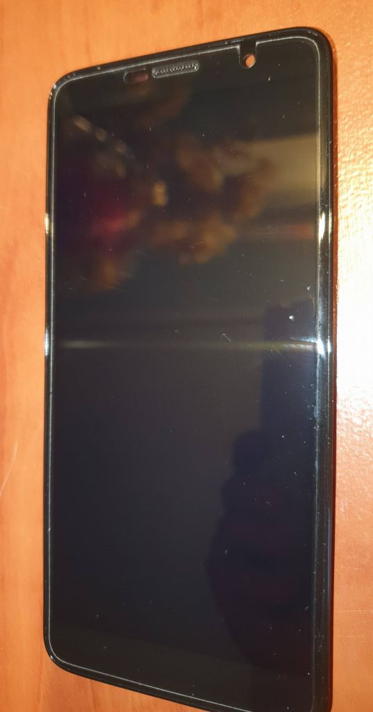 Дисплей Doogee  (HomTom) S7 с сенсором чёрный разборка - фото фото фото 1