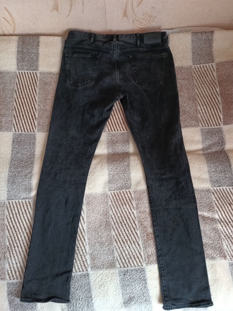 Джинси Paul Smith Skinny Wash Button - фото фото фото 3