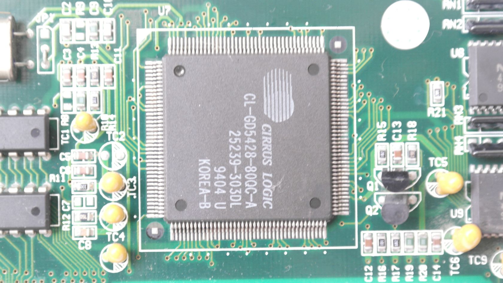 Видеокарта Cirrus Logic CL-GD5428 32 bit VLB VESA - фото фото фото 2