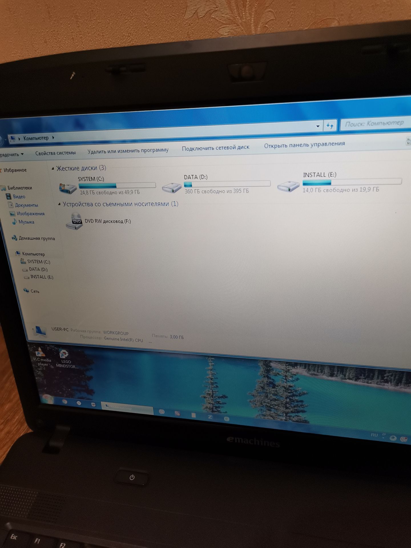 Ноутбук Acer Emachines E520 3 ГБ - фото фото фото 5