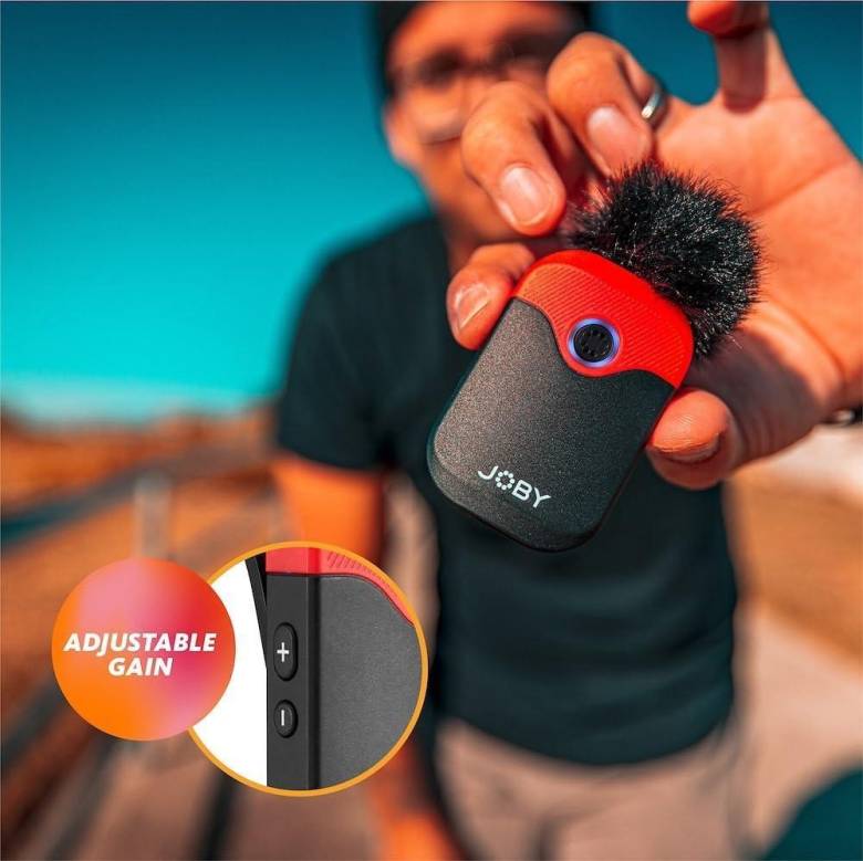 Беспроводная микрофонная система Joby Wavo Air 2.4Ghz с двумя передатчиками, разработана крепежная с - фото фото фото 4