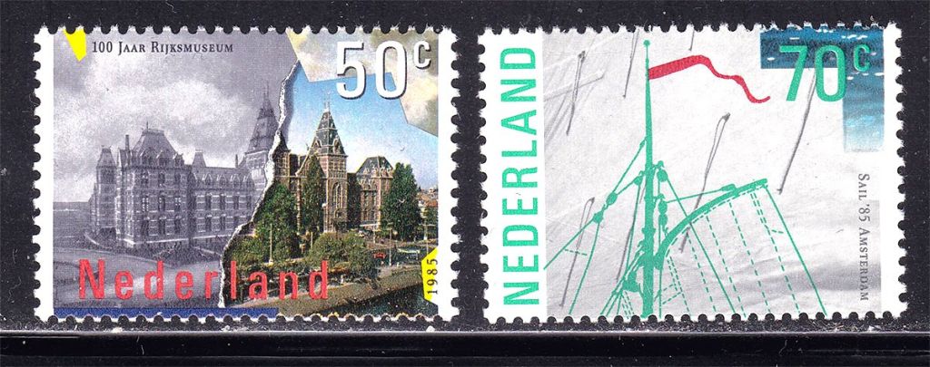 ZM Нидерланды  1985 г  MNH   архитектура - фото фото фото 0