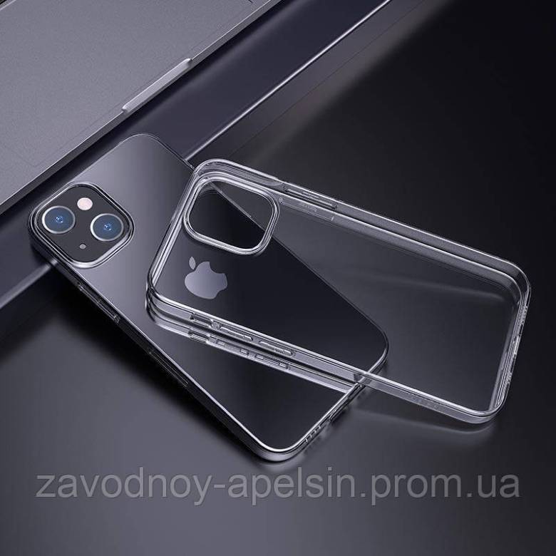 Iphone 14 Plus Прозрачный чехол Премиум качество (hoco) - фото фото фото 1