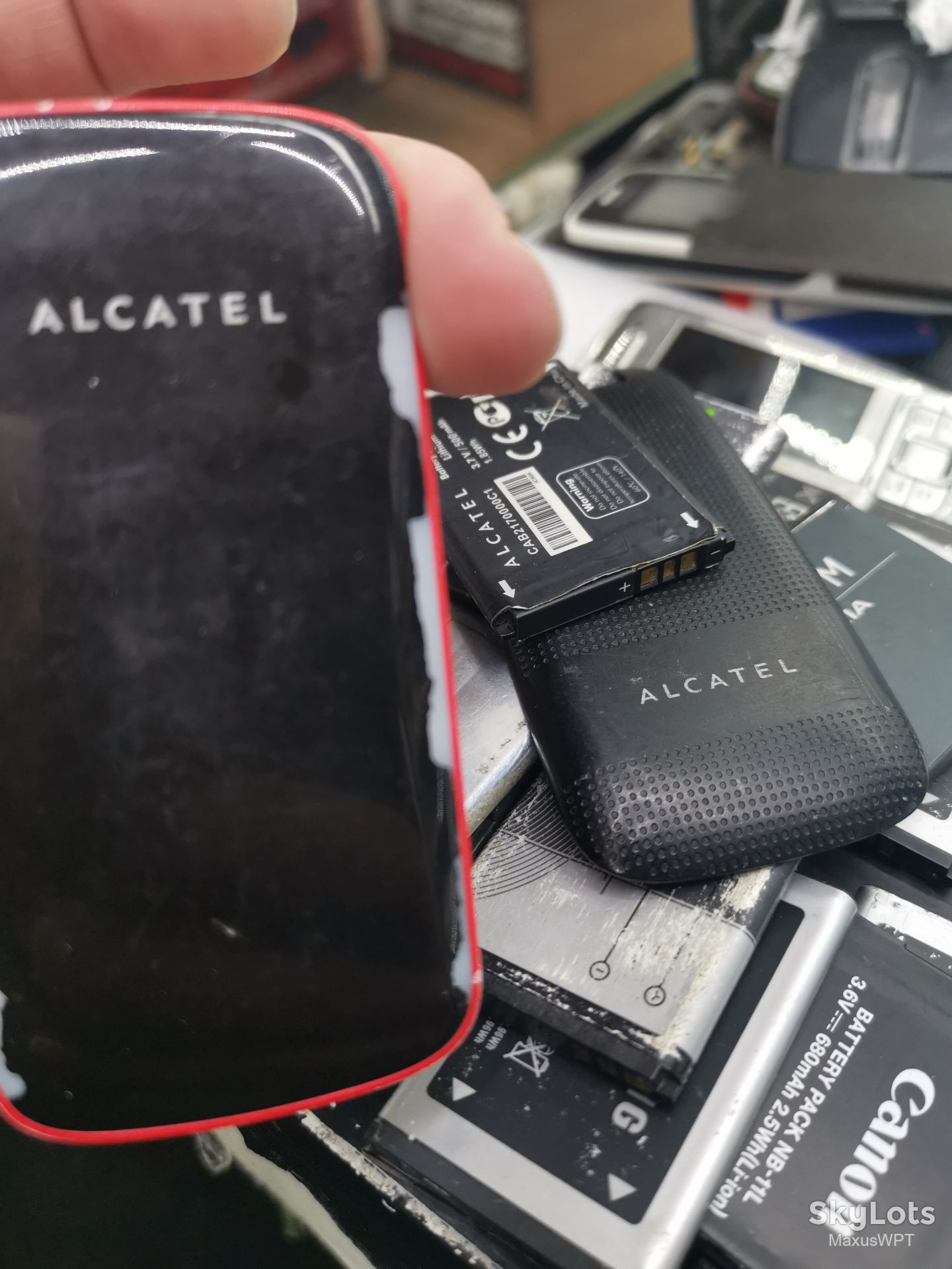 #1871 Sklad Alcatel 1030d red sklad - фото фото фото 3