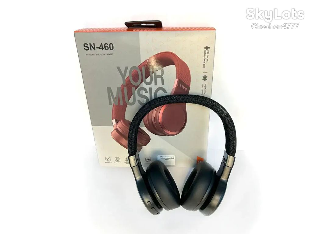 Навушники накладні з Bluetooth SN-460 - фото фото фото 0