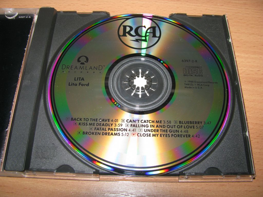 LITA - Lita Ford    (1988 RCA,1st press, USA) - фото фото фото 2