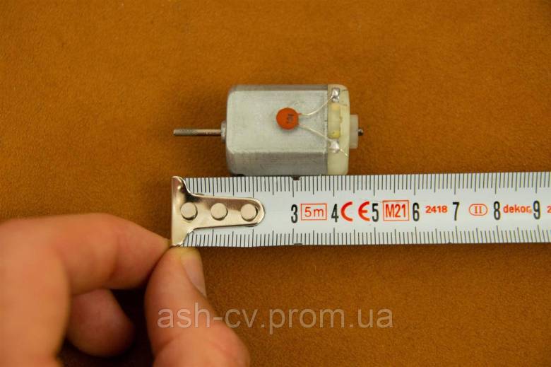Моторчик, для саморобок, конструкторів, машинок, 1.5-2V, 1шт - фото фото фото 7