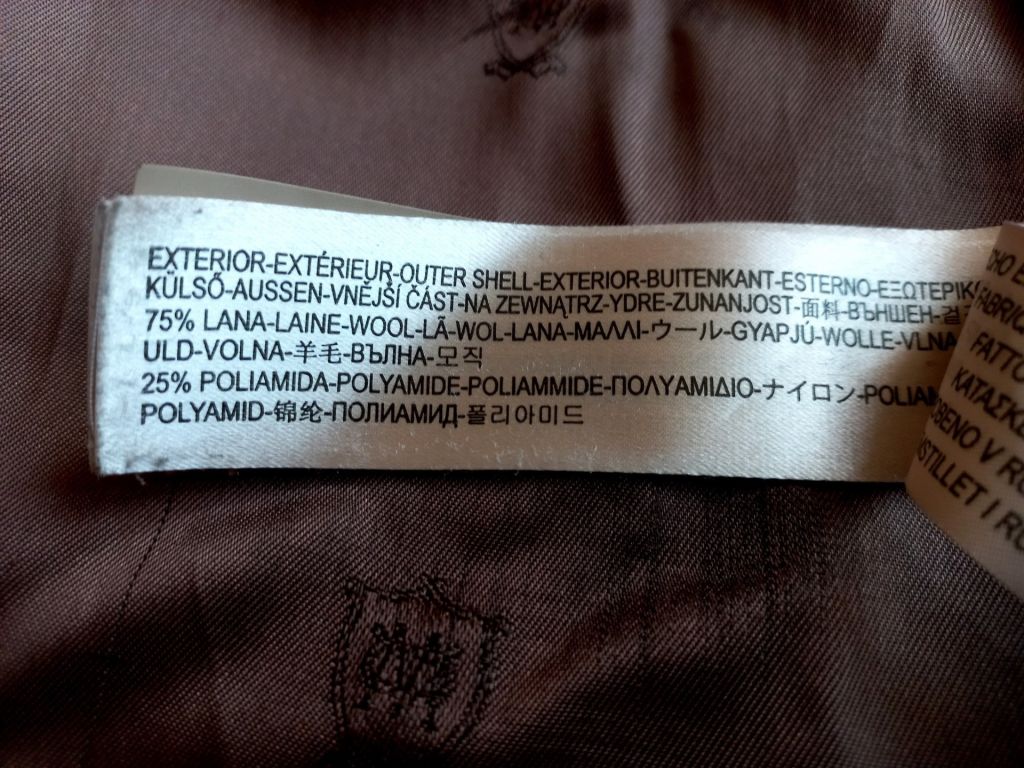 Пальто дафлкот вовна хутро Massimo Dutti XS - фото фото фото 8