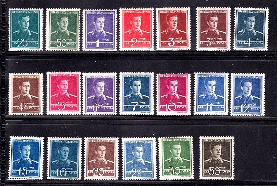 Румыния 1944 -1945 г MNH - серия - фото фото фото 0