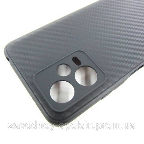 Xiaomi Redmi Note 12 5G Poco X5 Чехол Защита камеры Carbon (черный) - фото фото фото 1