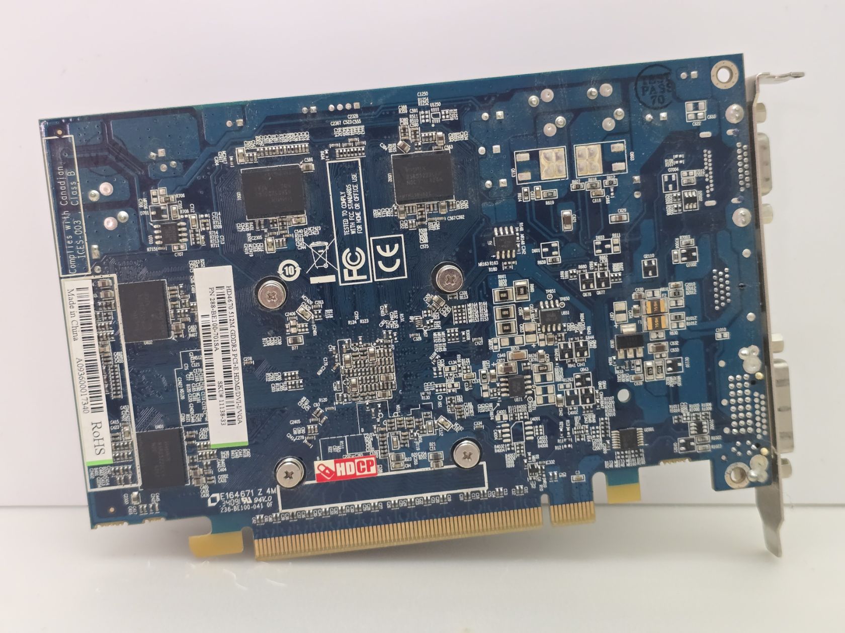 Відеокарта Sapphire Radeon HD 4670 512MB  (GDDR3,128 Bit,HDMI,PCI-Ex,Б/у) - фото фото фото 2