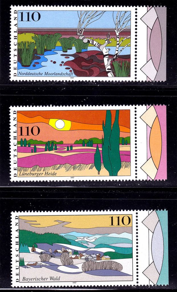 Германия  ФРГ  1997 г  MNH  - - фото фото фото 0