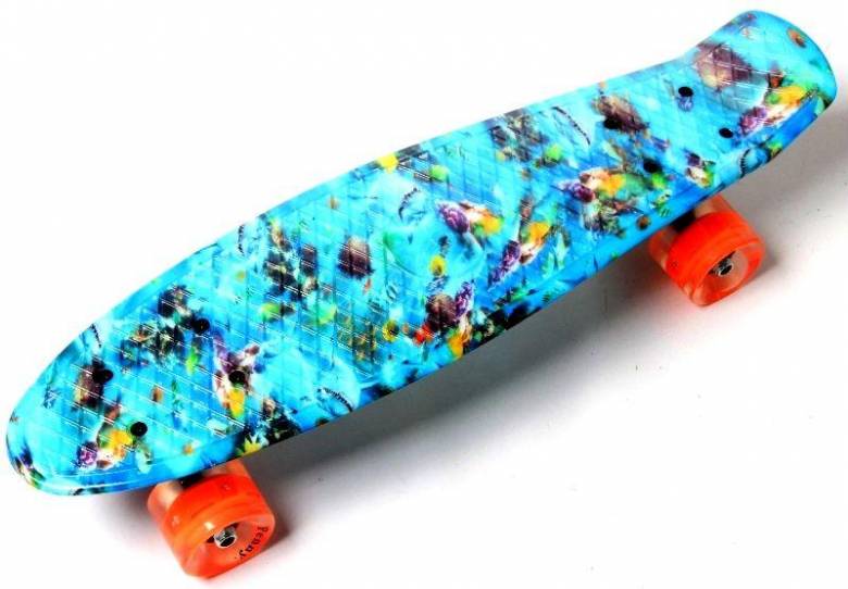 Penny Board "Nemo" Светящиеся колеса. (170319936) - фото фото фото 0