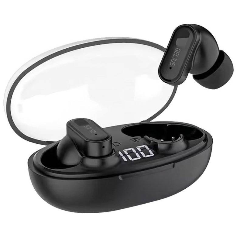 Навушники Bluetooth бездротові Gelius Basic GP-TWS011XS вакуумні з мікрофоном Black - фото фото фото 0