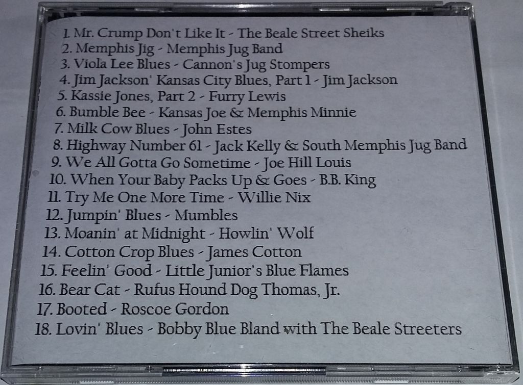 VARIOUS Blues Masters, Volume 12: Memphis Blues   CD US - фото фото фото 2