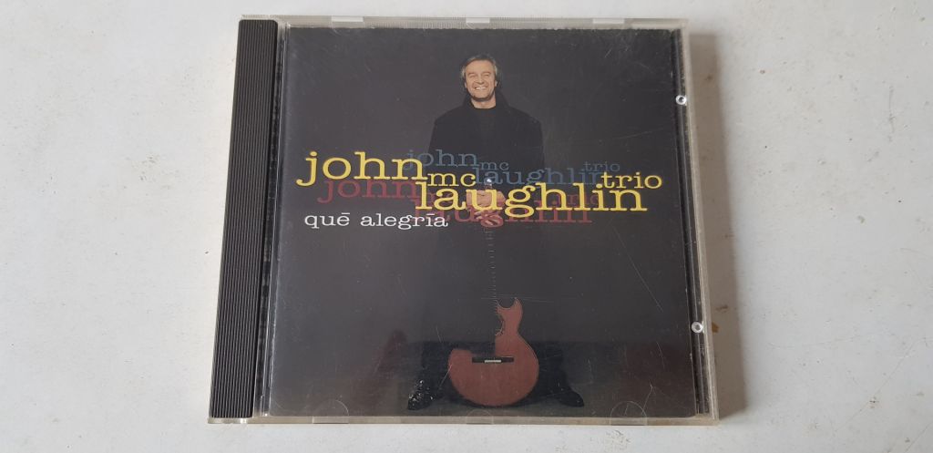 John McLaughlin Trio Que Alegria CD фірмовий - фото фото фото 0