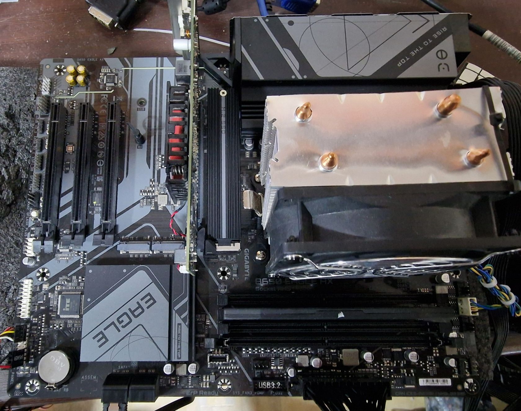 Мать AM5, Gigabyte B650 Eagle AX . Amd B650 - фото фото фото 3