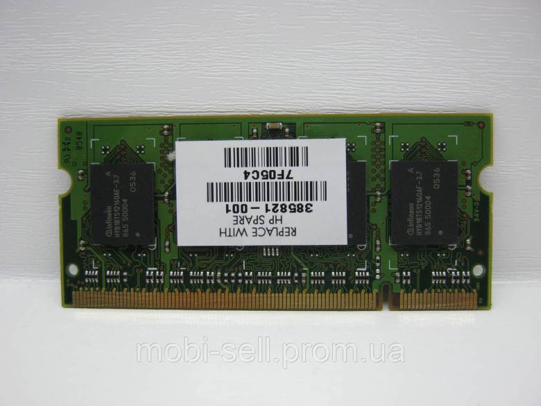 DDR2 Модуль памяти Infineon SODIMM 512MB 533MHz (HYS64T64020HDL-3.7-A) - фото фото фото 4