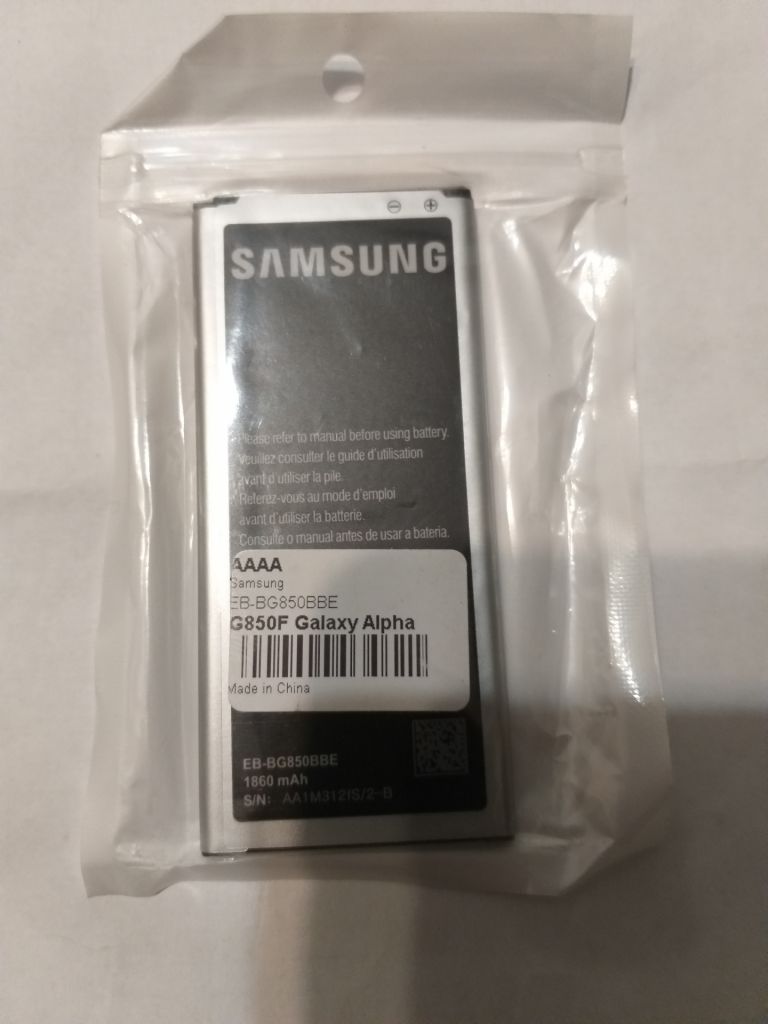 Акумулятор SAMSUNG G850F Galaxy Alpha  1860mAh - фото фото фото 1
