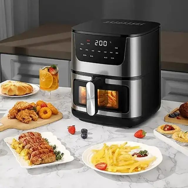 Безмасляна фритюрниця на 7 л DOMOTEC MS-3221 3500W - фото фото фото 2