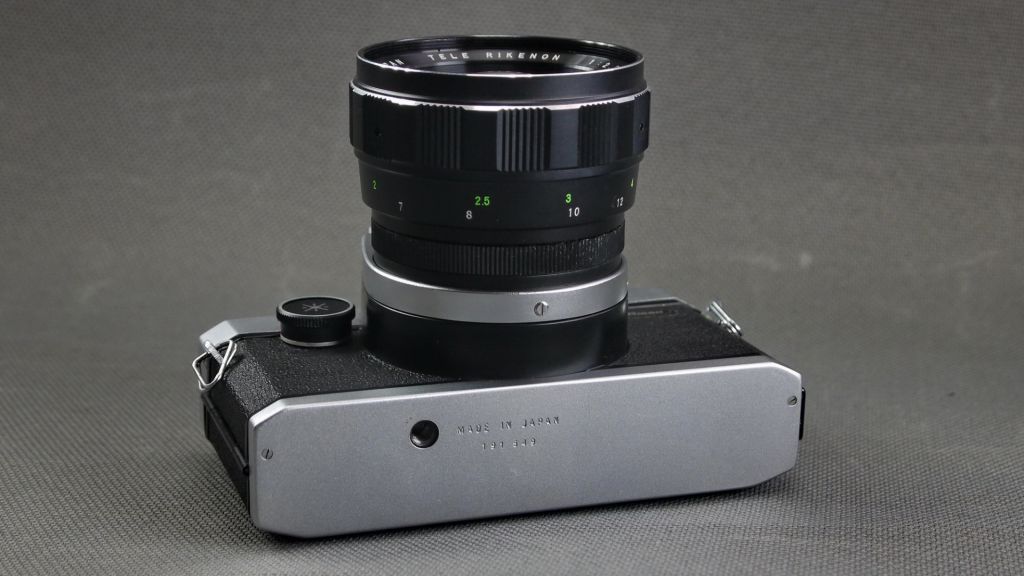 Фотоаппарат пленочный механический Ricoh 126C Flex TLS с объективом Rikenon 100mm/2,8 Ф67мм Вживане - фото фото фото 7