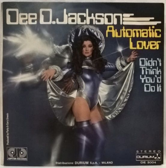 Dee D. Jackson - Automatic Lover - 1978.  (EP) 7. Vinyl. Пластинка. Italia. - фото фото фото 1