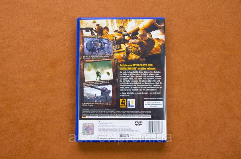 Диск для Playstation 2, гра Mercenaries - фото фото фото 2