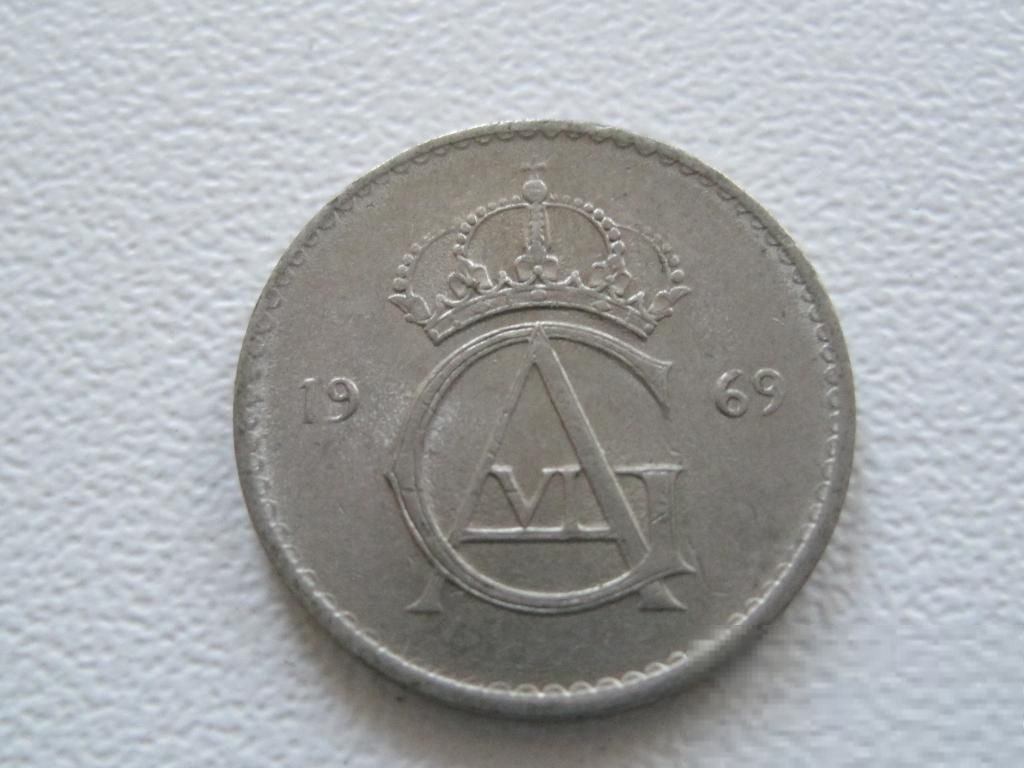 Швеция 10 эре 1969 года #16652 - фото фото фото 1