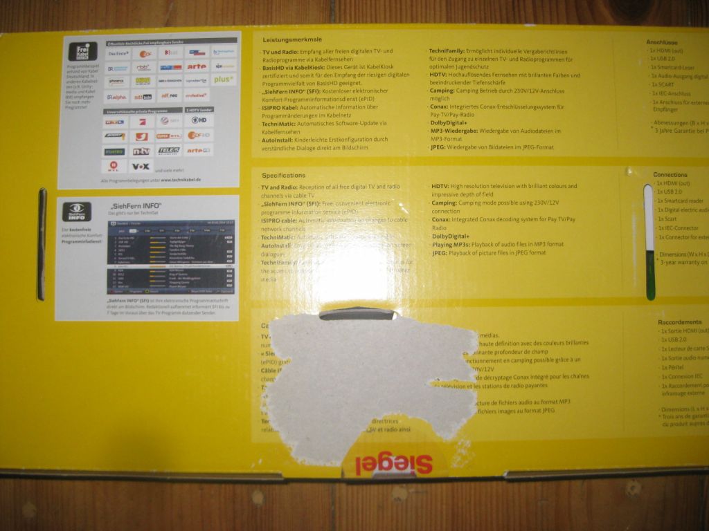 Тюнер TechniSat technibox k1 csp - фото фото фото 1