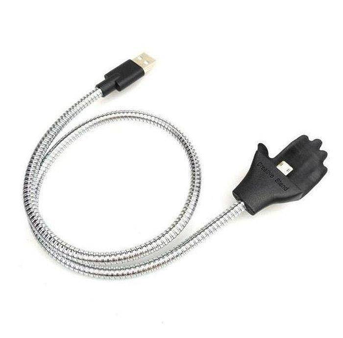 Металлический кабель ладонь Palms Cable micro Usb - фото фото фото 1