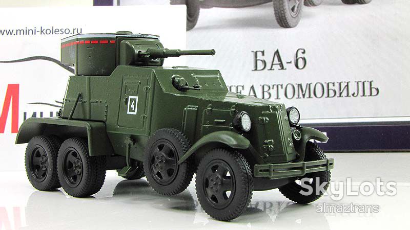 БА-6 бронеавтомобиль   (1936) - Автомобиль на службе №69 - фото фото фото 1