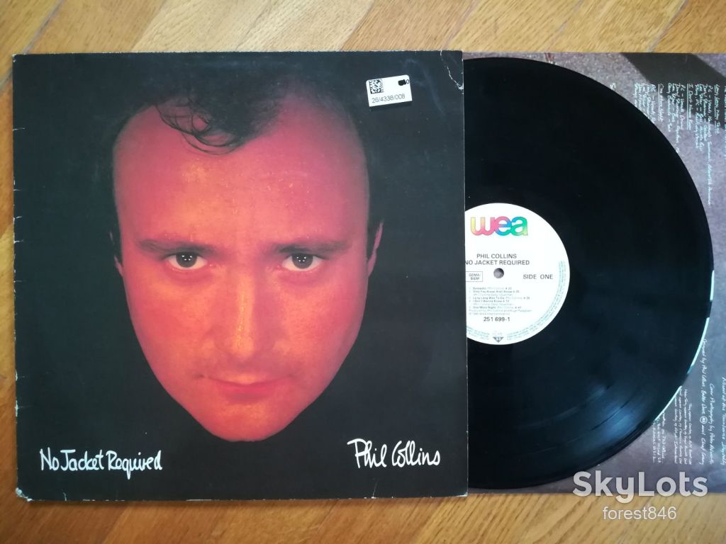Phil Collins-No jacket required  (глянс. конв.)-Ex., Німеччина  (&amp;93) - фото фото фото 0