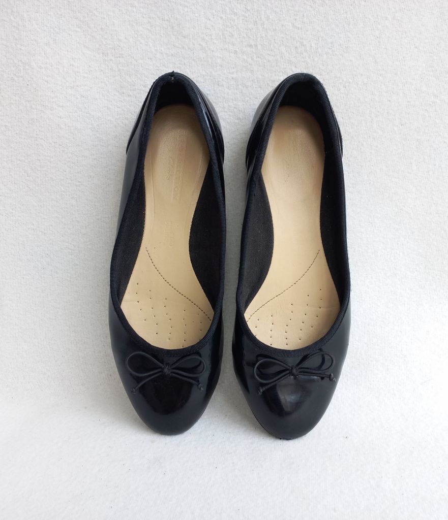 Балетки шкіра Clarks, устілка 24,6 см. - фото фото фото 0